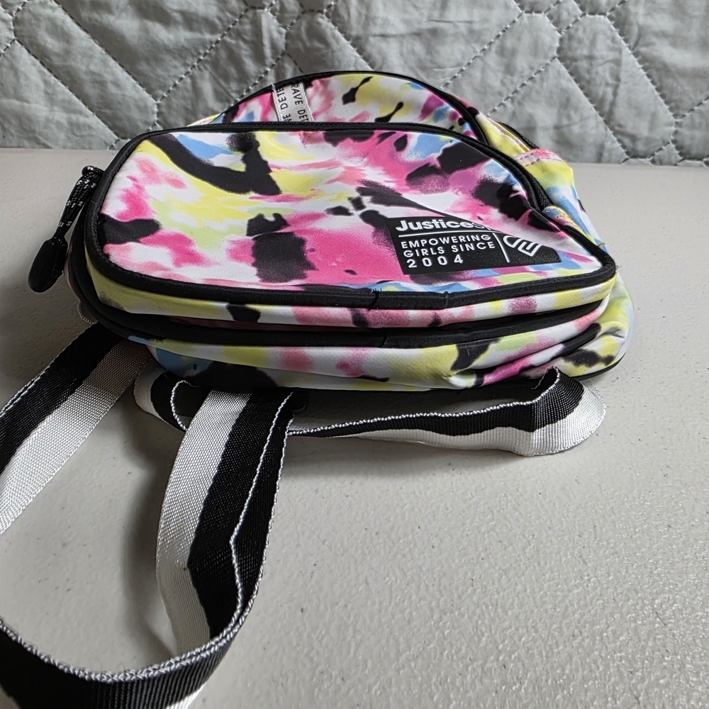 Justice Mini Sports Bag Tye Dye Multi-Color
10" Backpack - Picture 3 of 6